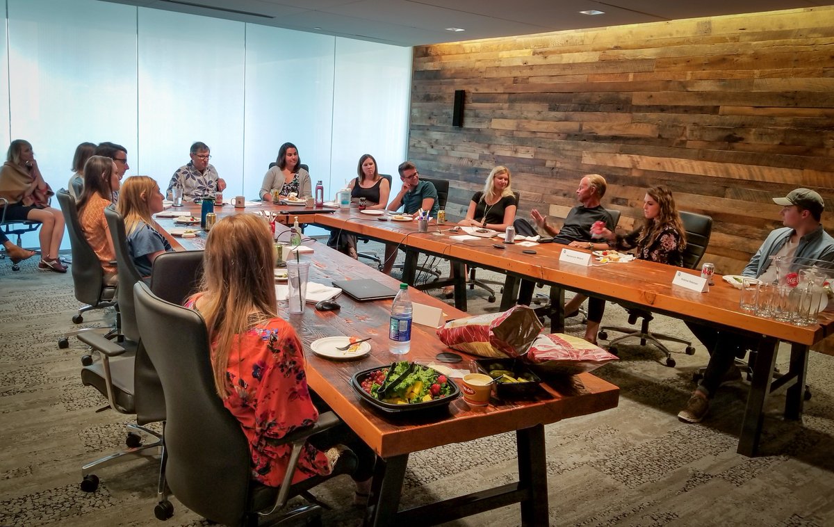 BaileyLauerman's tweet photo. Our BL founders shared some keys to success with the @BLXinterns: passion, curiosity &amp; a desire to help make a difference for your clients. https://t.co/JgjBbx9Bkk