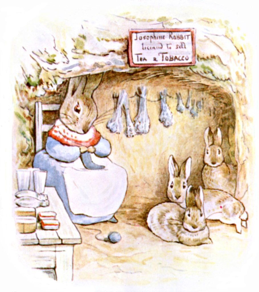 Manateebooks's tweet photo. #MiercolesdeIlustracion con este clásico de @BeatrixPotter ¿Sabes a qué libro pertenece? https://t.co/SXevqUDaob