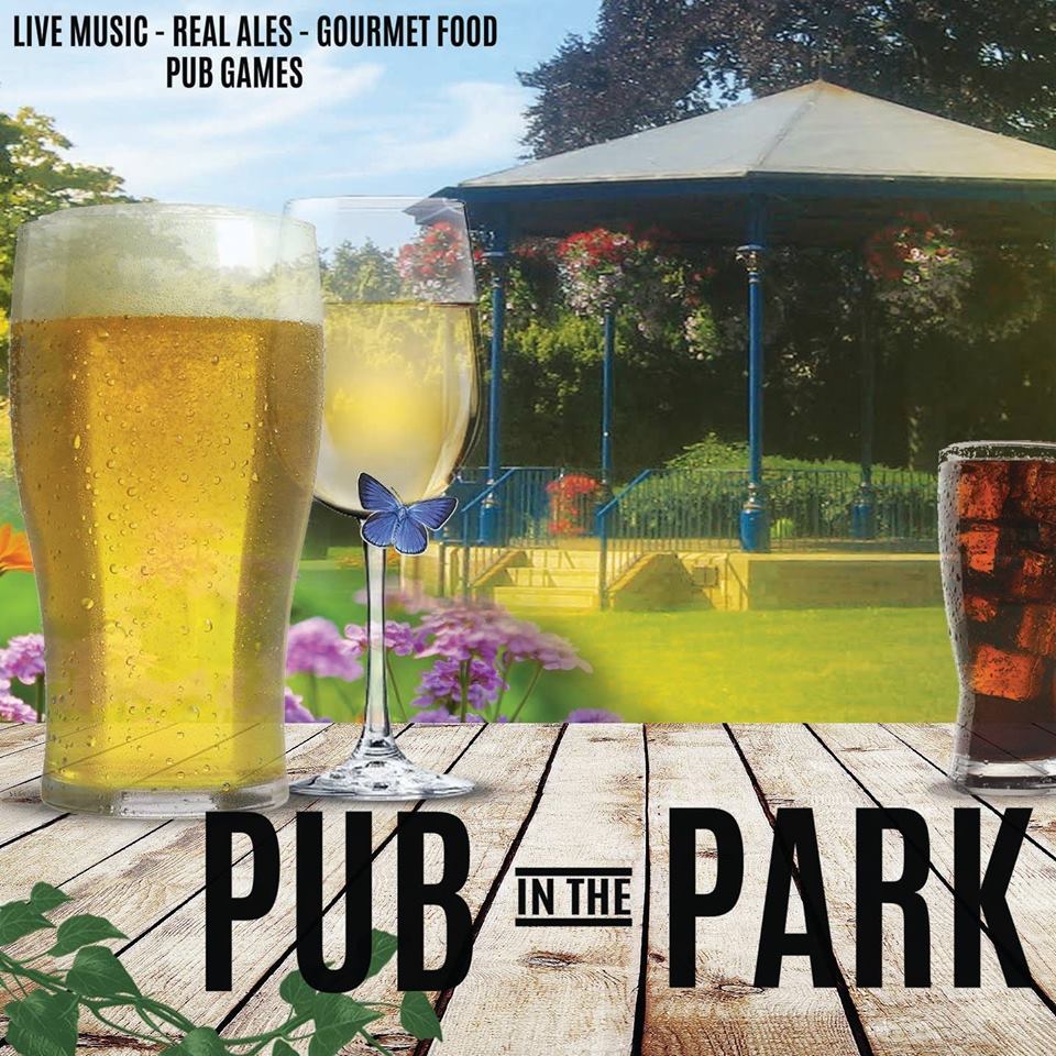 Pub in the Park in Garth Park in Bicester, Come along, sponsor a barrel if you can tinyurl.com/ycul9bvd @bicchancellors <a href="/bicesterconcert/">BicesterConcertBand</a>