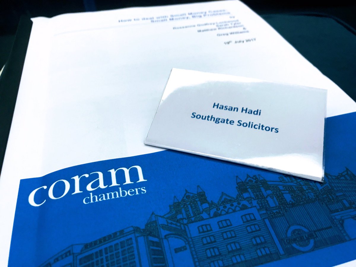 SouthgateSols's tweet photo. Thanks to @mrichardsonlaw and @CoramFamilyLaw for hosting us tonight for small money big problems in #divorce 💸 https://t.co/2Og9P9HPgR