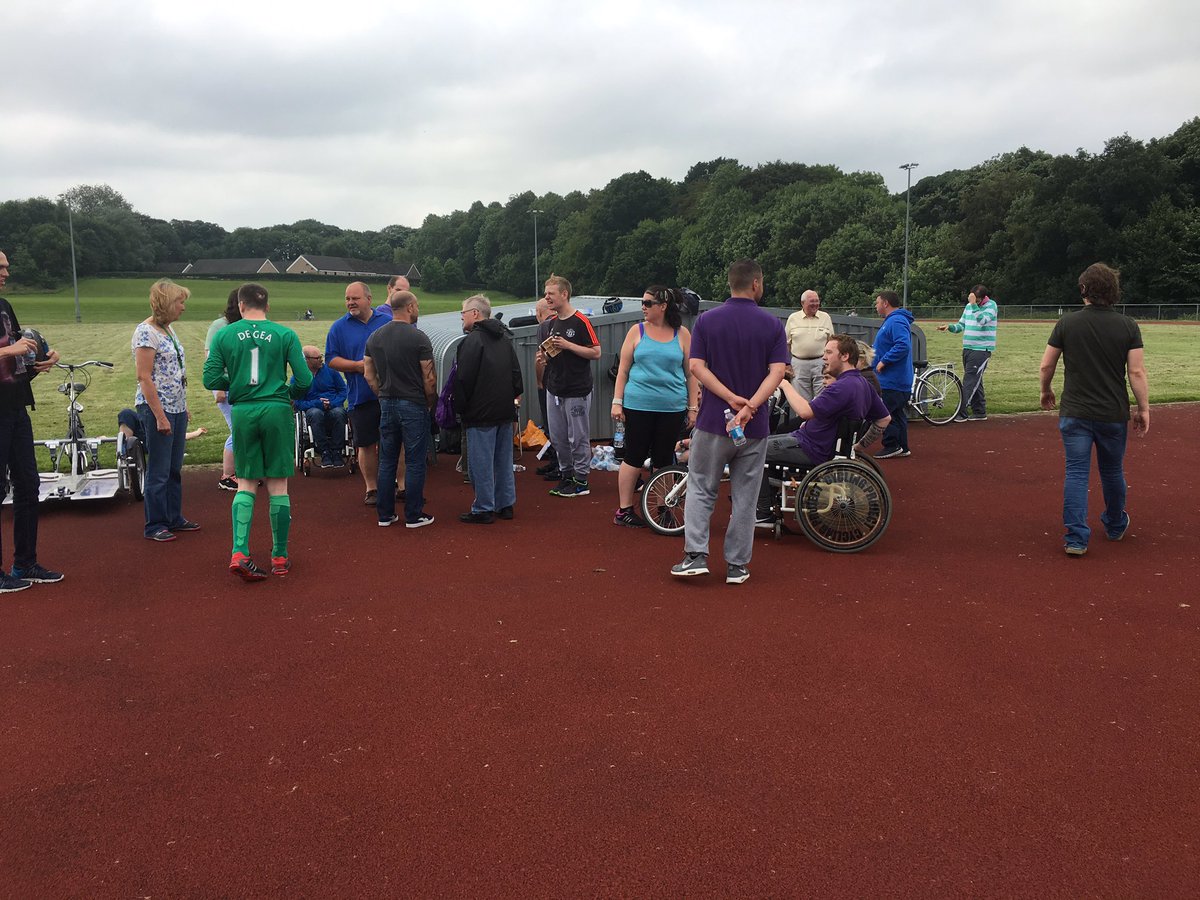 richardehowarth's tweet photo. @CyclingProjects Very busy at Hyndburn WfA this morning. 36 attendees with 25 carers in just 2 hours. Some people had to queue for a cycle. https://t.co/INg1AHCdPq