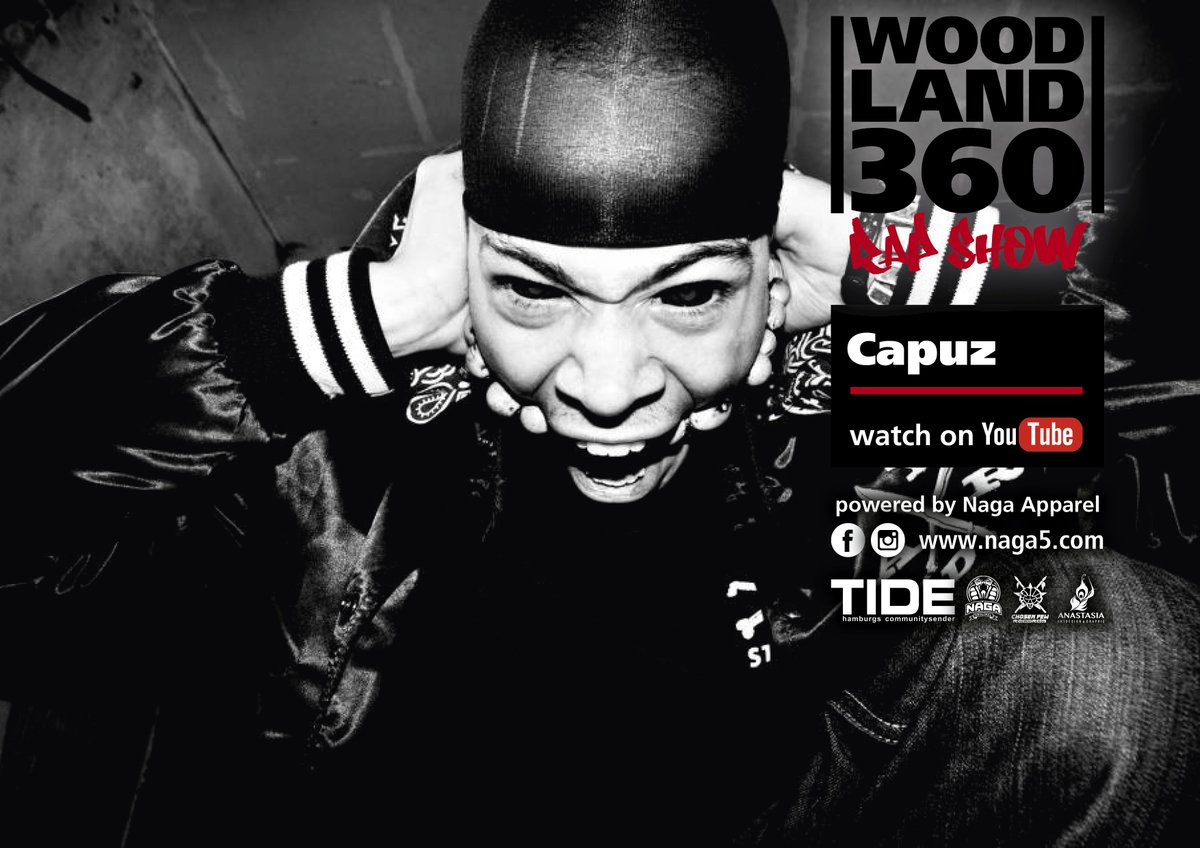 Nagaapparel's tweet photo. #WOODLAND360 feat. | CAPUZ | hosted by: #SHORTLORD https://t.co/KWkq7j7FiQ

#deutschrap #capuz #187strassenbande #hamburg #hiphop #naga5 https://t.co/8Smswljyvs