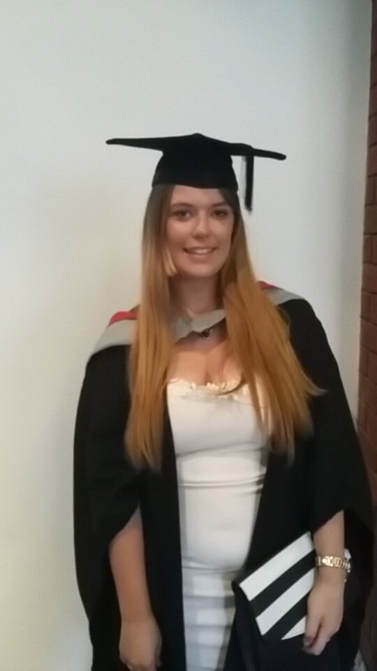bethrochjourno's tweet photo. In January I didn't think Id get to graduation after the death of my biggest fan and somehow it's already been a week! This is for you mom! https://t.co/WnIJXwiqGl