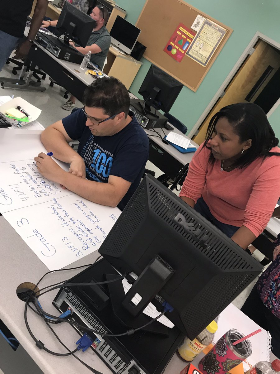 sharresr's tweet photo. Another day diving into teaching math using the wonderful resources SCPS has incorporated into the Framework! #scpspoy17 @hanadyelsayedys https://t.co/lqcL8LUhvo