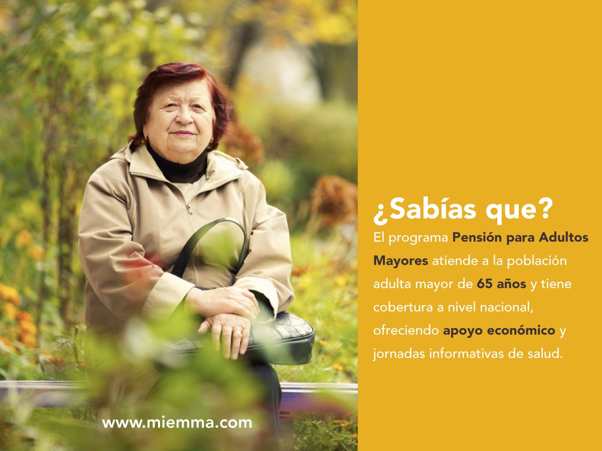 miemma_'s tweet photo. Conoce todo sobre la "Pensión para Adultos Mayores" en este link:  👉 https://t.co/DJP6z34vB5 #pensiones #Inapam https://t.co/kGqe3OphVM