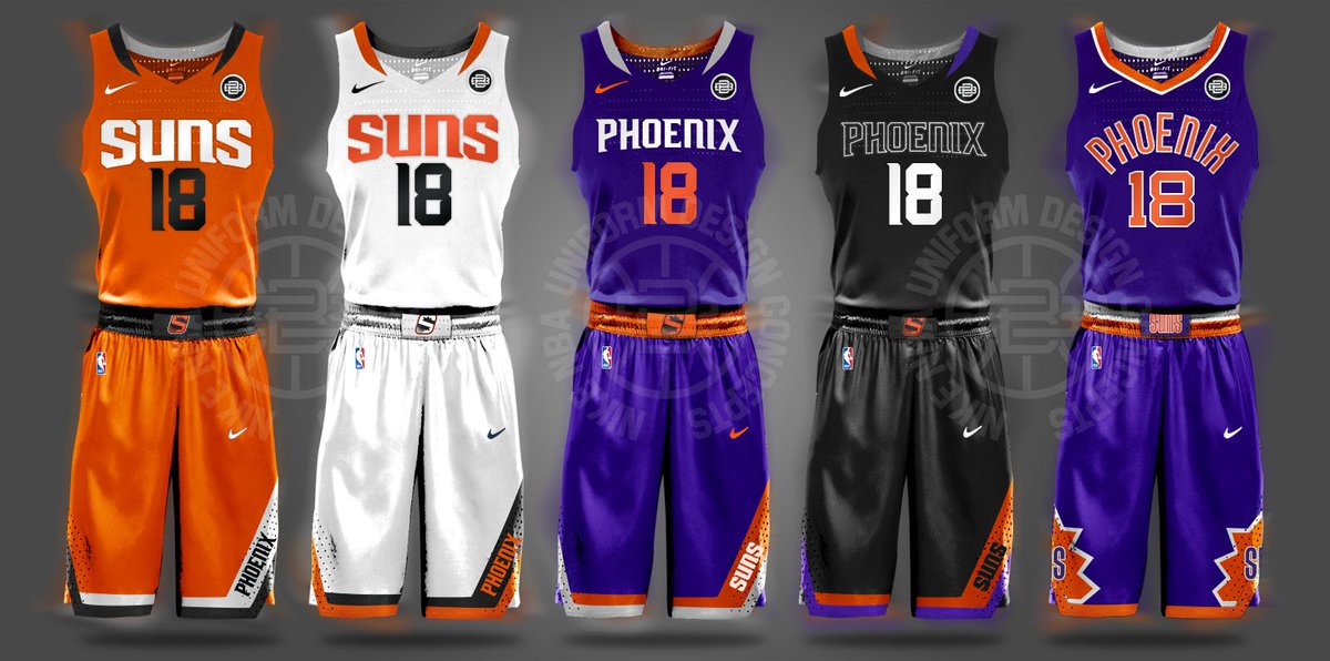 phoenix suns uniforms 2019