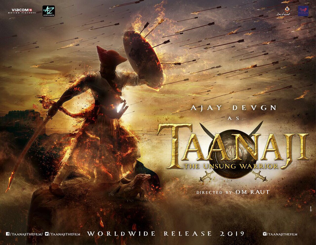 Taanaji First Look Poster starring Ajay Devgn