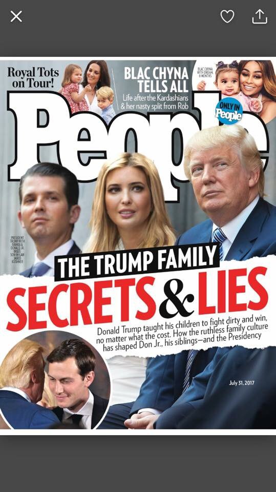 tinyhandspb's tweet photo. How quickly #Trump has gone from #AmericasFirstFamily to #TrumpCrimeFamily - they brought it on themselves!! https://t.co/UydU6xIcaX