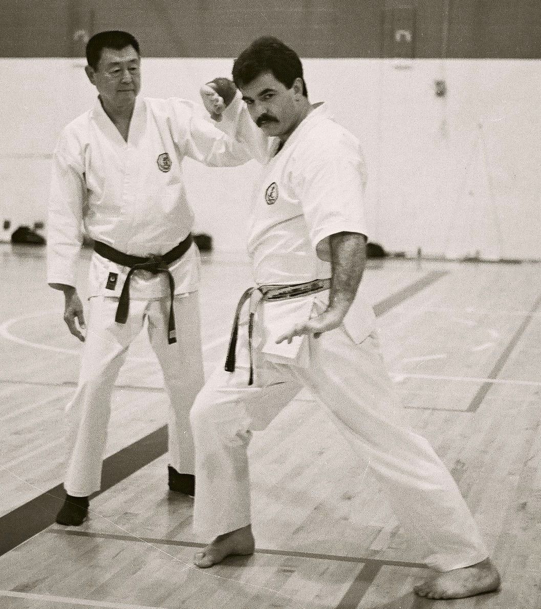 KoryuUchinadi's tweet photo. With #KarateSensei Richard Kim. #GojoRyu #Karate https://t.co/aPEbOVkIEX
