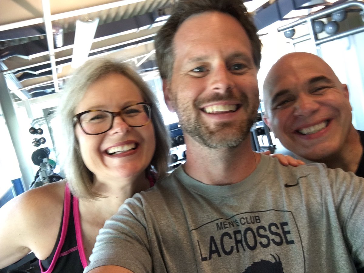 SEURecWell's tweet photo. Today's gym day at #asaccu2017. Got our friends from @SEUCampusMin and @DrLisaK_VPSA to join in active living while learning! https://t.co/GwC9ianBqo