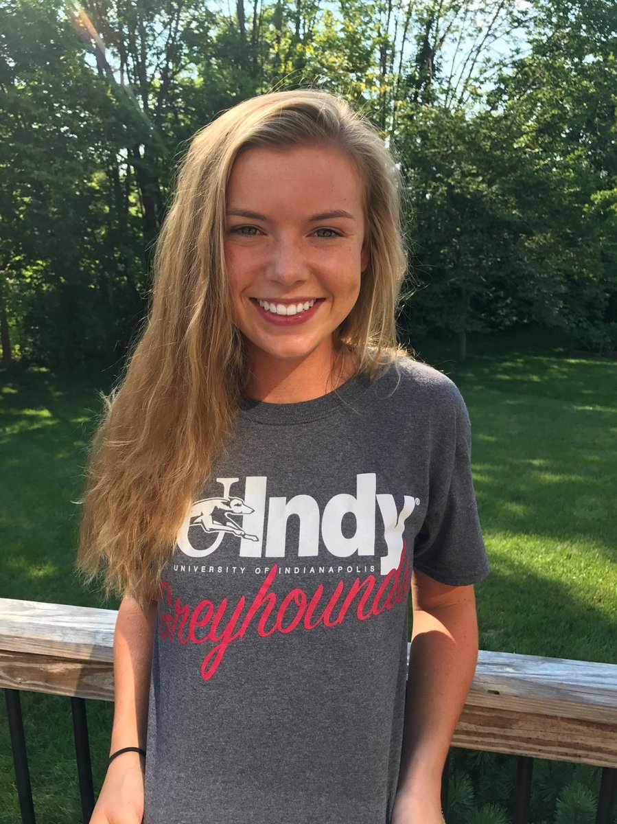 Very Happy to say Hanna Burris is committed to be a Gray Hound.
Can't wait to see you play for U-Indy!
Proud of you