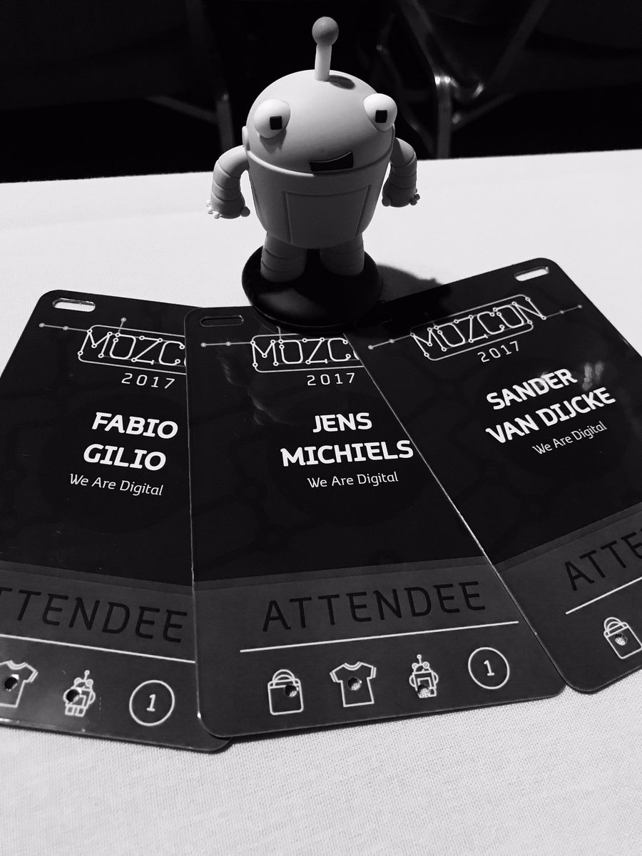 SanderVanDijcke's tweet photo. We Are Digital well represented at #mozcon ! https://t.co/ro1eOVcbzP