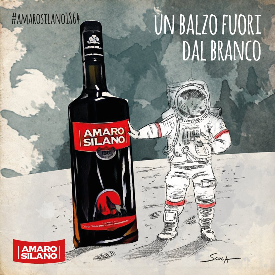 Era il 20/07/1969. L'uomo sbarcò sulla #luna: fu un grande balzo x l'umanità. #bevifuoridalbranco #Apollo11 #amarosilano1864