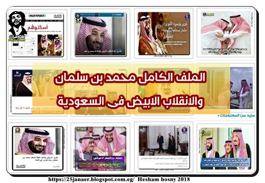 الملف الكامل محمد بن سلمان والانقلاب الابيض فى السعودية