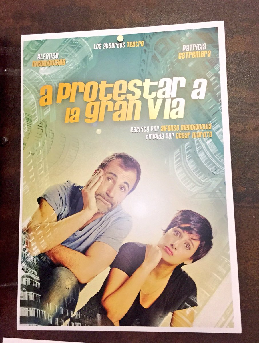 losabsur2's tweet photo. 📣Ya está colgado en el @teatrolara. Ahora #APROTESTAR los jueves a partir del 3 de agosto: https://t.co/FwHraYYF7Z https://t.co/eWcKpsg35v