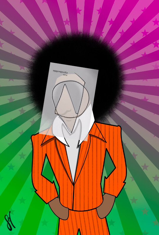 selwynstephen's tweet photo. No 121 @3yroldscribble looks a bit disco #illustration #digitalart #affinityphoto #creative #patternpainter #funkadelic https://t.co/mn0MXKMWDY