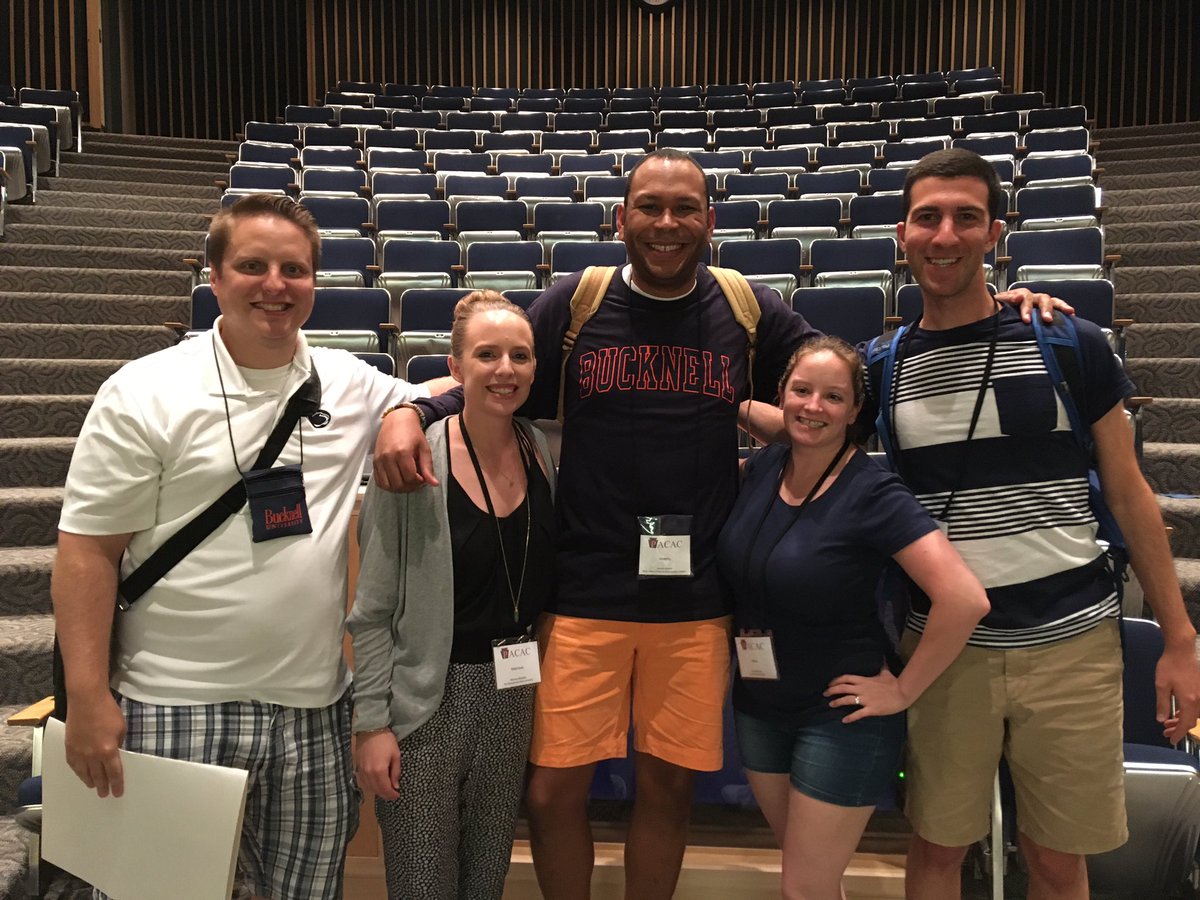 StacyShattuck's tweet photo. Penn Staters at Pacac Summer Institute 2017! #pennstate #pacacsi2017 #pacac #bucknell @PACACinstitute https://t.co/DpcX6F4ijG