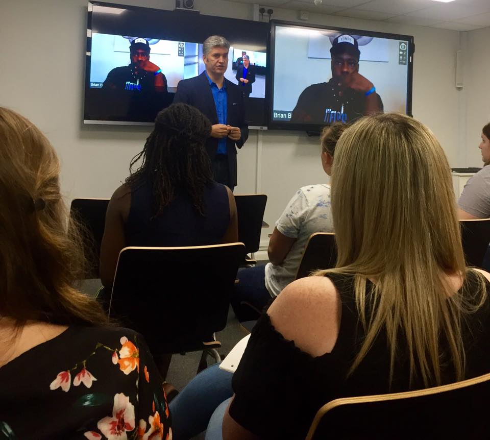 Thanks <a href="/BrianBanksFREE/">b r i a n   b a n k s</a> for sharing your story with my students in London @capastudyabroad! #XONR8 <a href="/innocencelondon/">InnocenceProjectLDN</a> <a href="/CA_Innocence/">CA Innocence Project</a>