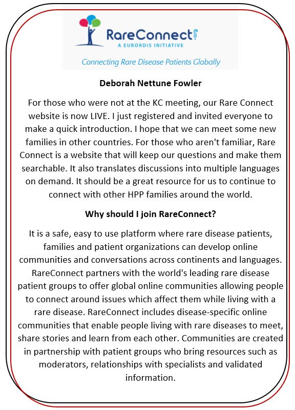 SoftBonesHPP's tweet photo. LIVE.. NOW @RareConnect Soft Bones U.S. Hypophosphatasia Community is now open. #HPPstrong #HPPworldconnect
https://t.co/N1jFmFTz6M https://t.co/raoOU9eBlv