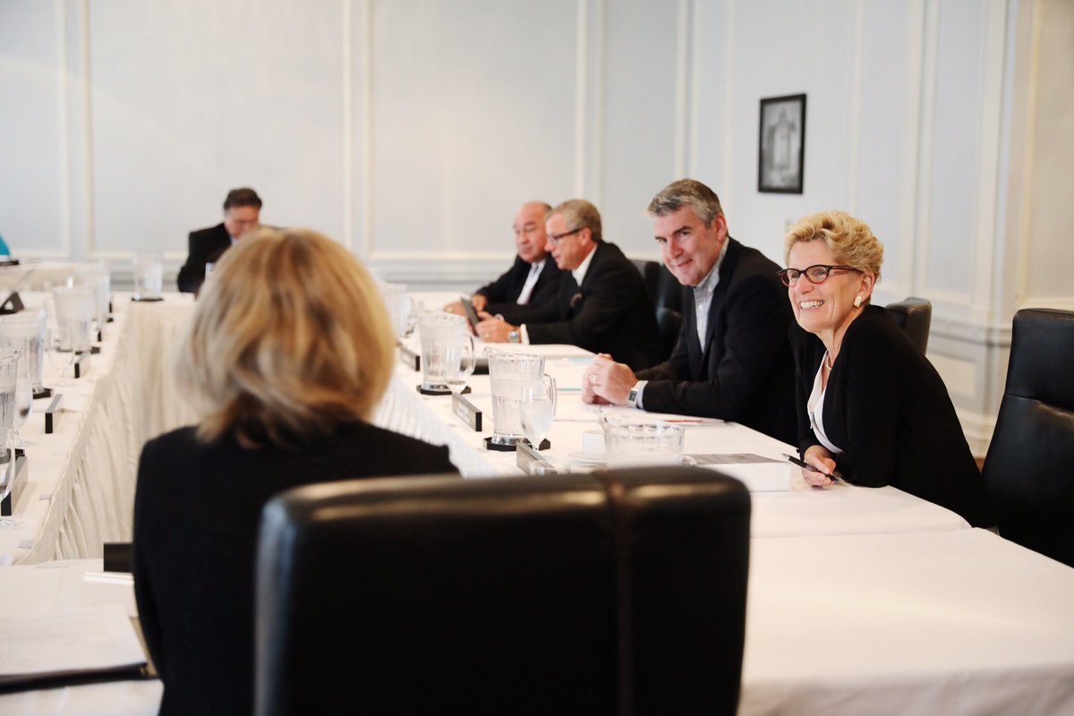 Kathleen_Wynne's tweet photo. We live all over Canada, but access to medication affects people in every community. Good talks with Premiers today about pharmacare. https://t.co/0mgrSRHLg3