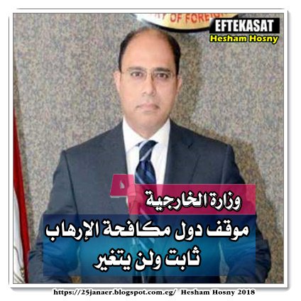 وزارة الخارجية موقف دول مكافحة الإرهاب ثابت ولن يتغير