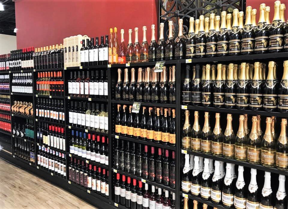 Due to popular demand; we've expanded our wine selection and offerings. Relocated near the front, next to the registers. #wineselection