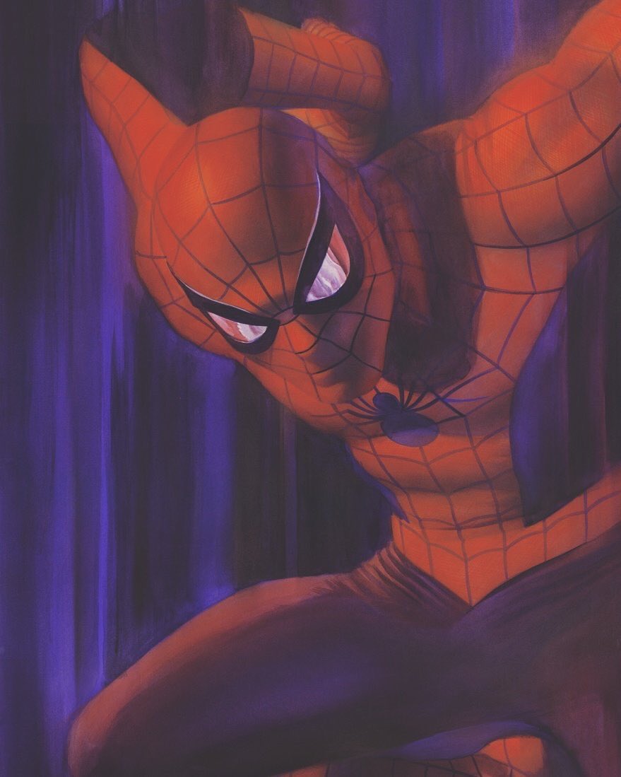 SpiderMan by Alex Ross Alex ross, Spiderman art, Spiderman