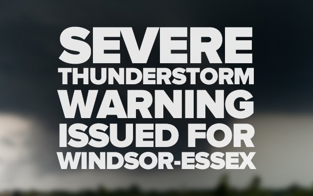 Severe Thunderstorm Warning Issued bit.ly/2vDJvxP #YQG https://t.co/cnFJhjeOfX