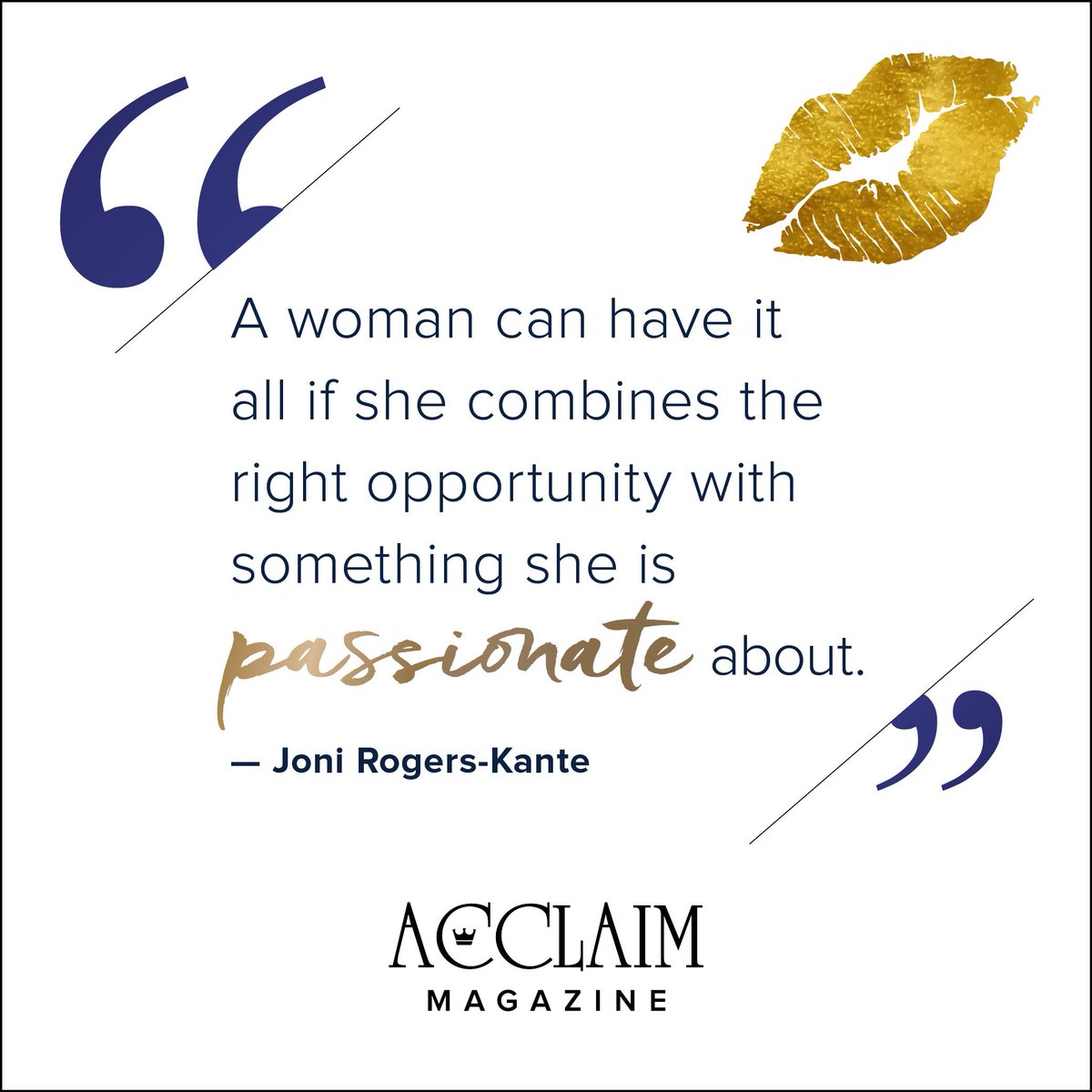 senegence's tweet photo. #WednesdayWisdom from our founder &amp; CEO, Joni Rogers-Kante ✨ https://t.co/bB0QLcm63s