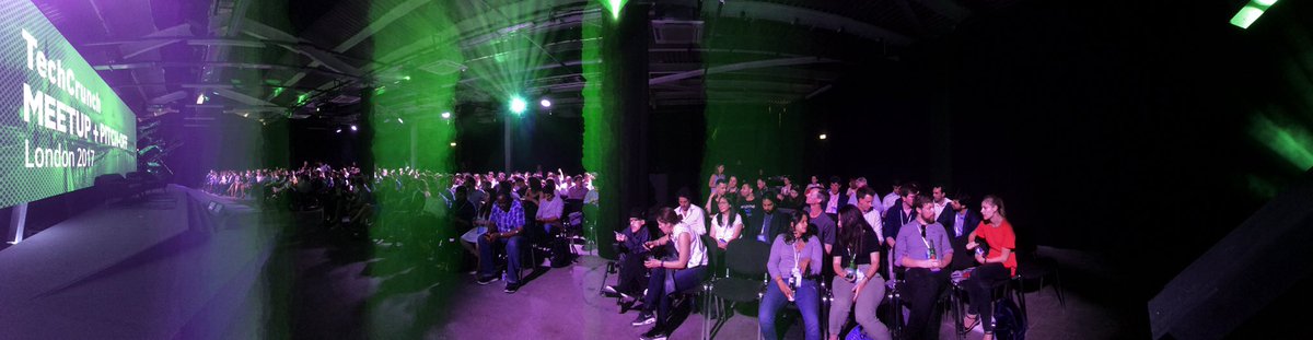 mikebutcher's tweet photo. Best ever London TechCrunch Meetup, Pitch-Off & Party! #TCMeetup https://t.co/Iqs2PVlhev