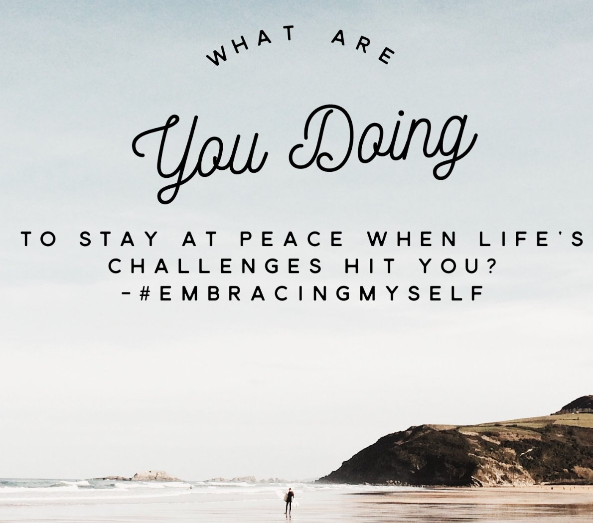 LauriDMeizler's tweet photo. What are you doing to stay at #peace when #life's challenges hit you?
#EmbracingMyself #Compassion #Quotes #Mindfulness #Gratitude https://t.co/sJIkeAGDCx