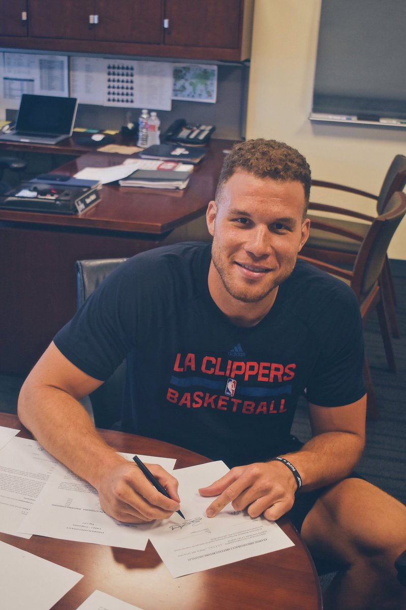 AndrewMillerNBA's tweet photo. Blake Griffin expects to return from injury in time for The Los Angeles Clippers training camp #WelcomeBackBlake https://t.co/4TLynJOjDl