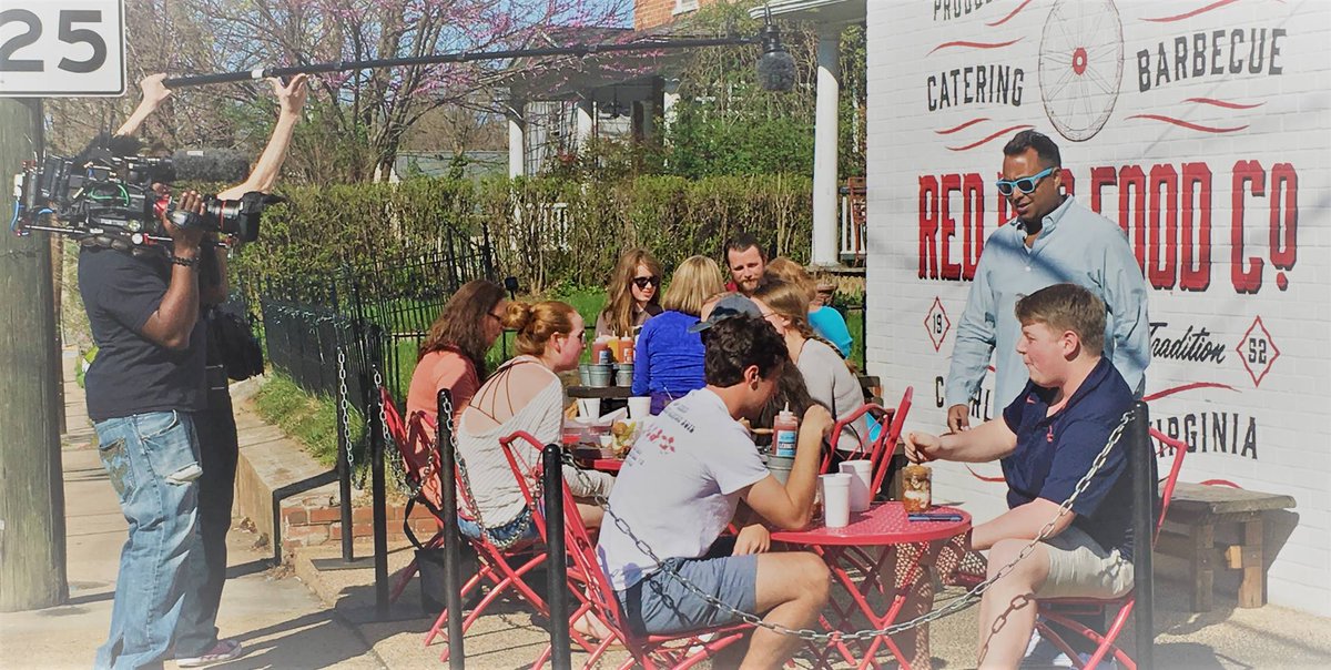 Don't miss <a href="/RedHubFoodCo/">Red Hub Food Co.</a> <a href="/FIREFLYCville/">Firefly Cville</a> <a href="/oakhartsocial/">Oakhart Social</a> &amp; Bodo's on <a href="/CookingChannel/">Cooking Channel</a>'s Cheap Eats tonight 10pm! @blackbookali