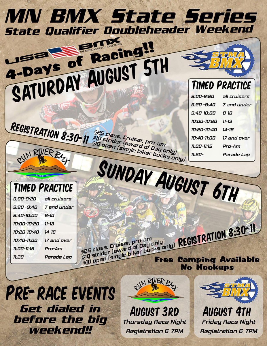 TrackdadyKevin's tweet photo. Share it and don't miss this great weekend of racing! https://t.co/mY1sWtUa1R