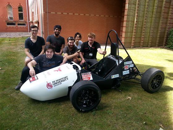 dmuleicester's tweet photo. DMU racers rolling out electrifying new racer at Silverstone showdown 🏎️ https://t.co/OehZKXiYjy #IchoseDMU @DMUTECH @IMechE https://t.co/LMMVdPhiBo