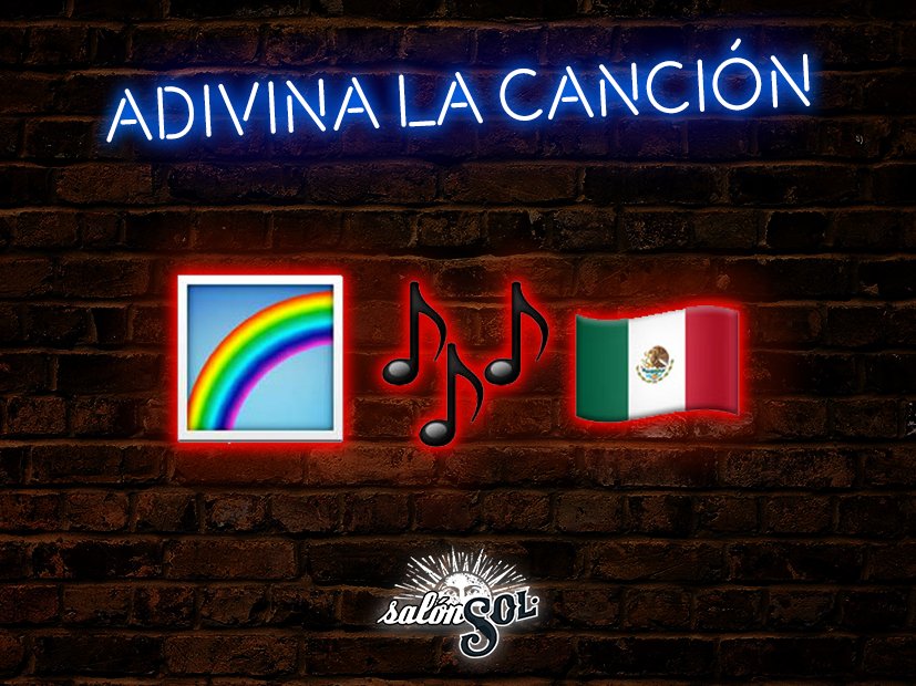 salonsol_mx's tweet photo. Un súper clásico rolón de un famoso cantautor mexicano ¿ya sabes cuál es?
#AdivinaLaCanción #SalonSol https://t.co/K2GnF1hGUi