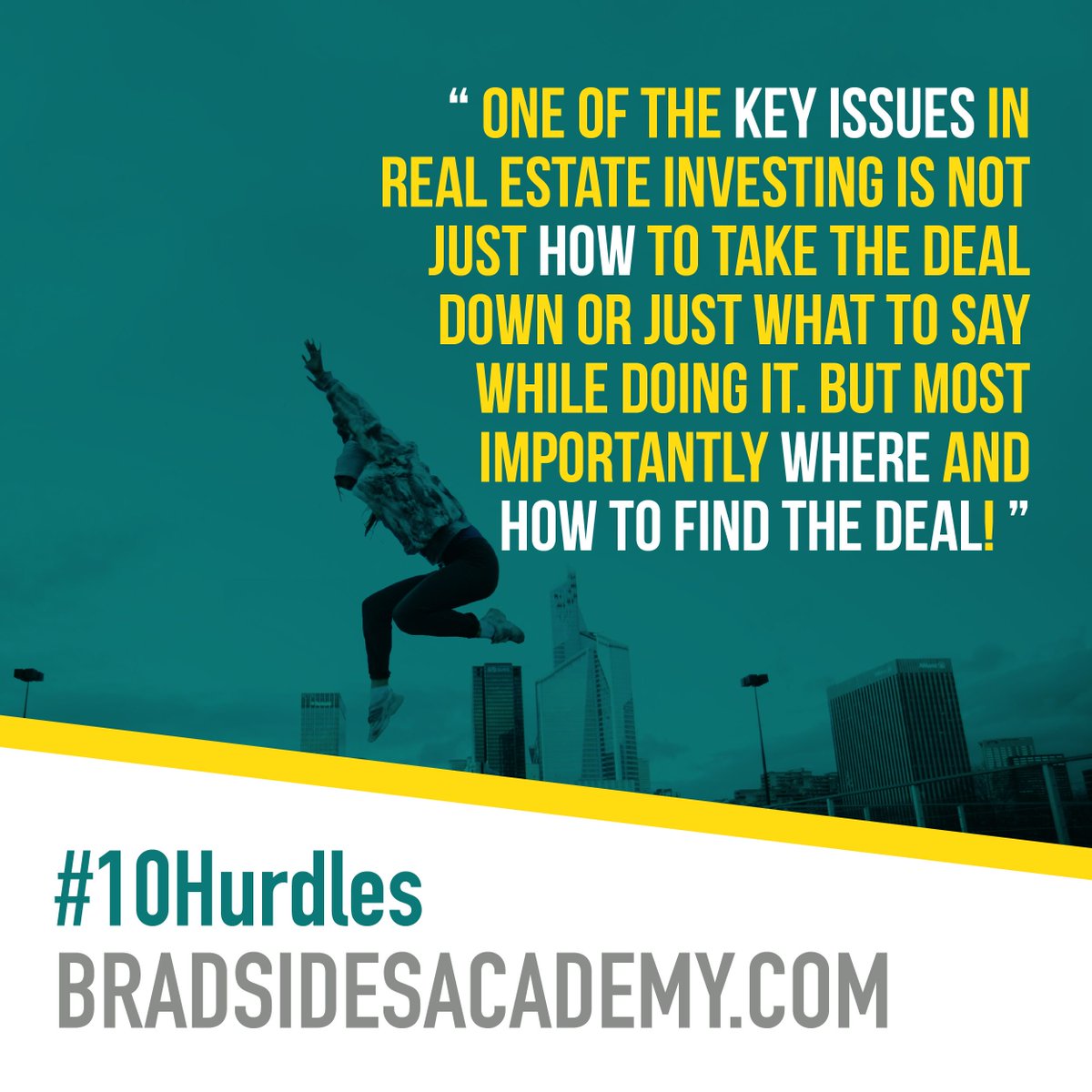 sides_brad's tweet photo. Where you find the deals….that is a key hurdle many face in the world of real estate investing. #10Hurdles #RealEstateInvesting https://t.co/rbHxizbEfm