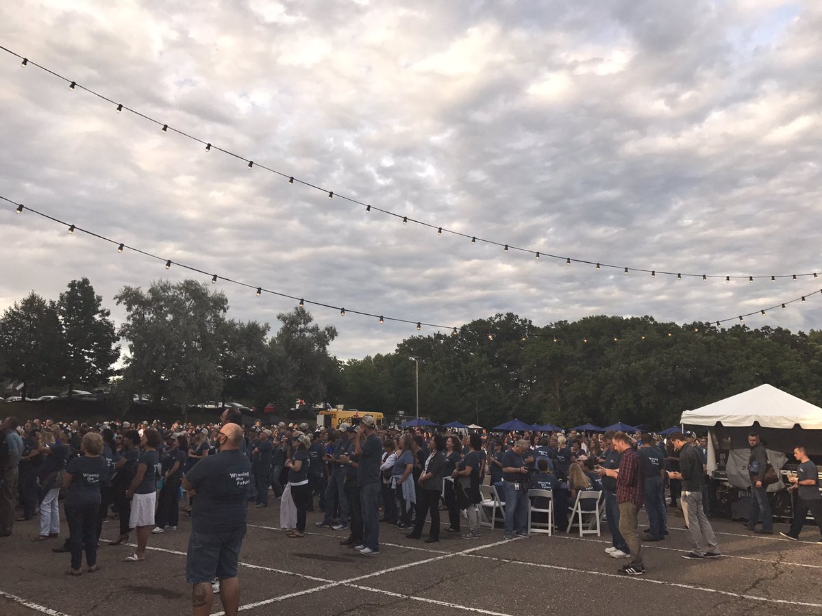 BrandonSawalich's tweet photo. Success starts with team! Special thanks to the Starkey team and @mbsings @JohnnyHolm for a great Starkey 50th anniversary.
#Starkey50 https://t.co/7d1FYWluFe