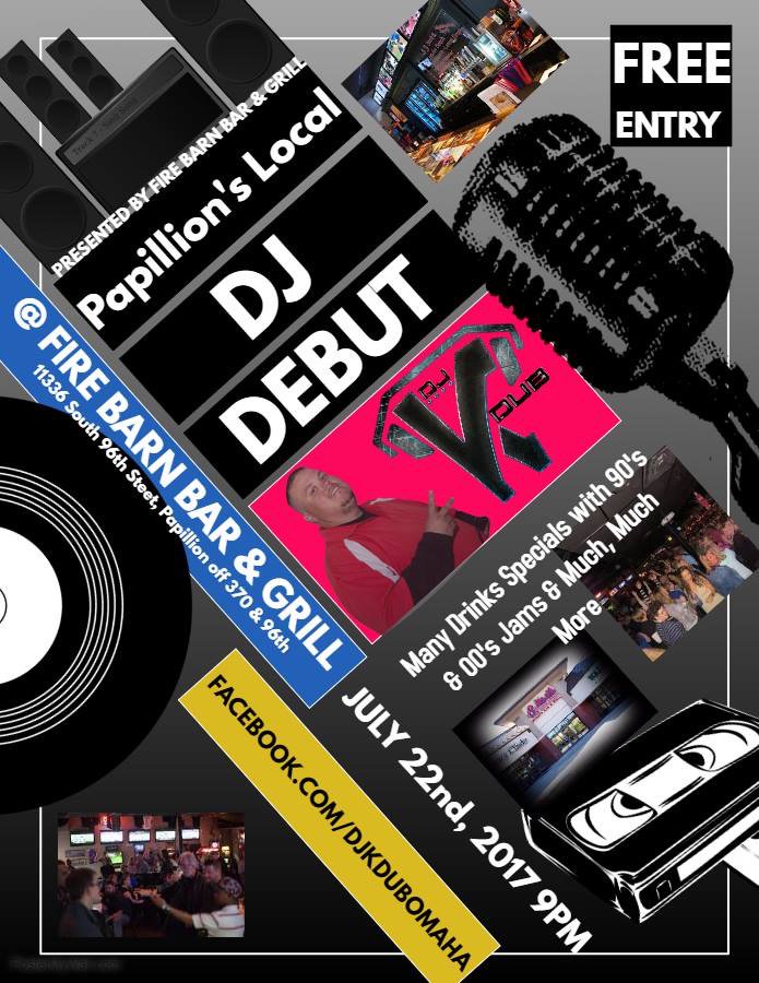 DJKDuBOmaha's tweet photo. REMINDER IT GOES DOWN SATURDAY! Happy HUMP day hope to see you Firebarn Papillion starting at 9pm NO COVER with OPEN Format! #supportURdj https://t.co/3R6j9g5gqr
