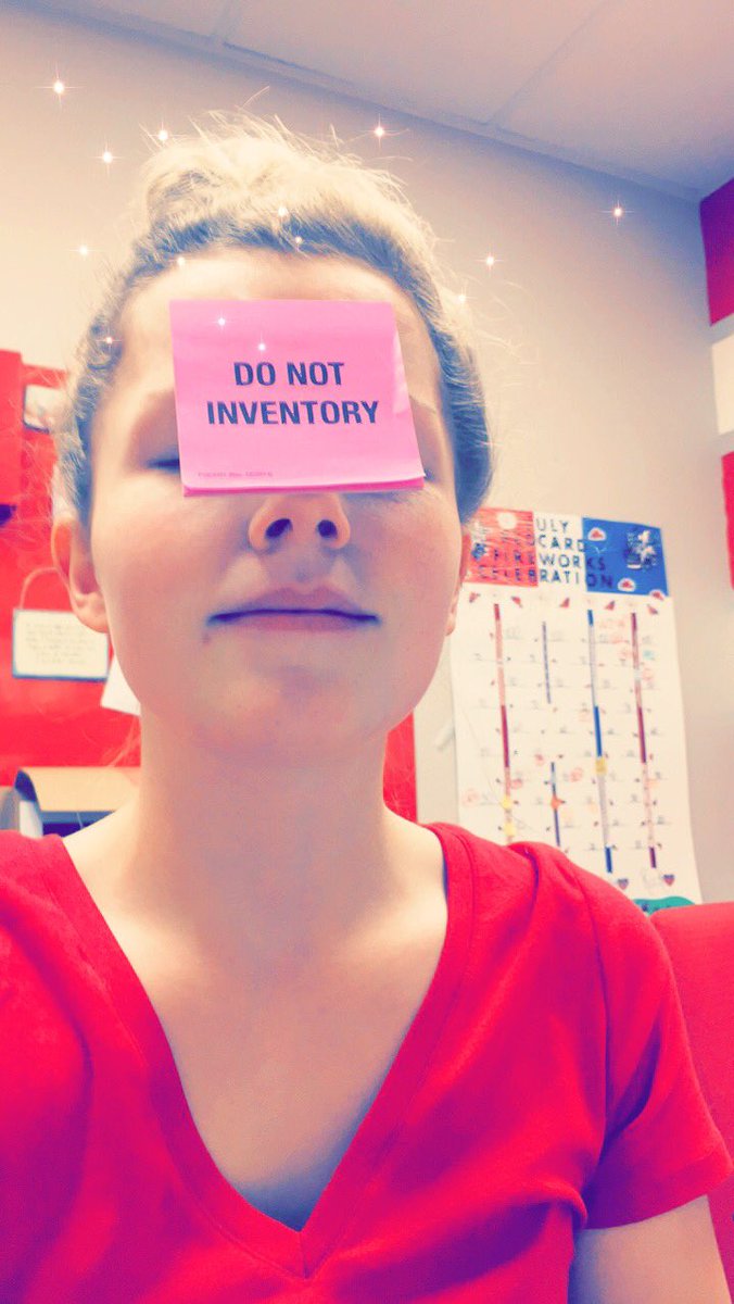 TGTInternMaddy's tweet photo. Inventory? Count me in!! ... wait but actually don't do that 😂 https://t.co/J9gCKRecMj