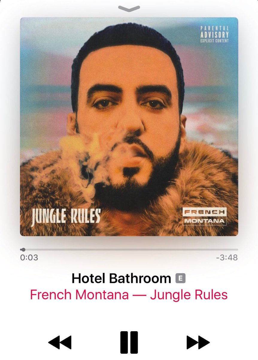 mfoorde's tweet photo. Whole album fckin fire 🔥🌊 S/O to my brother @CBFrenchMontana proud of u always ❤️ love u continue killing it #supportyourppl #junglerules https://t.co/jurzXaFEIW