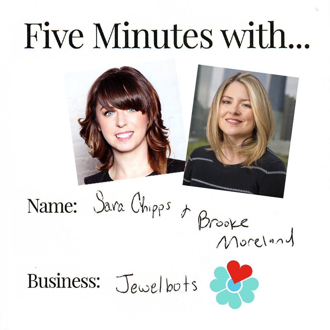 Ellevest's tweet photo. Excited to launch a new series called "5 Minutes w/" ft women who are movers &amp; shakers in their industry. 1st up @Jewelbots. #codelikeagirl https://t.co/YeCxRgtI2z