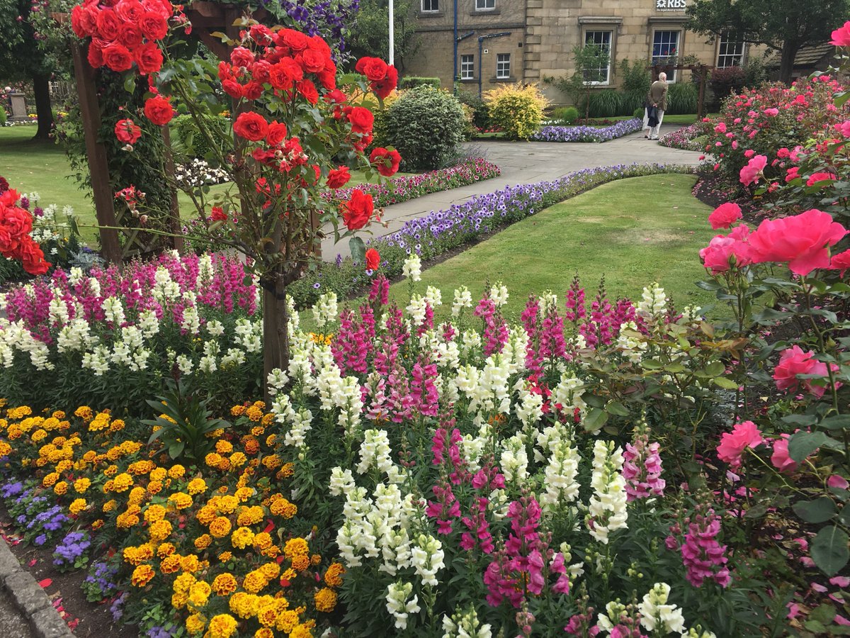 BakewellBloom's tweet photo. Just wonderful ! Bath Gardens in all its glory today in Bakewell.
#bakewell #flowers #Greeninggreybritain https://t.co/2TO2oDnfyE