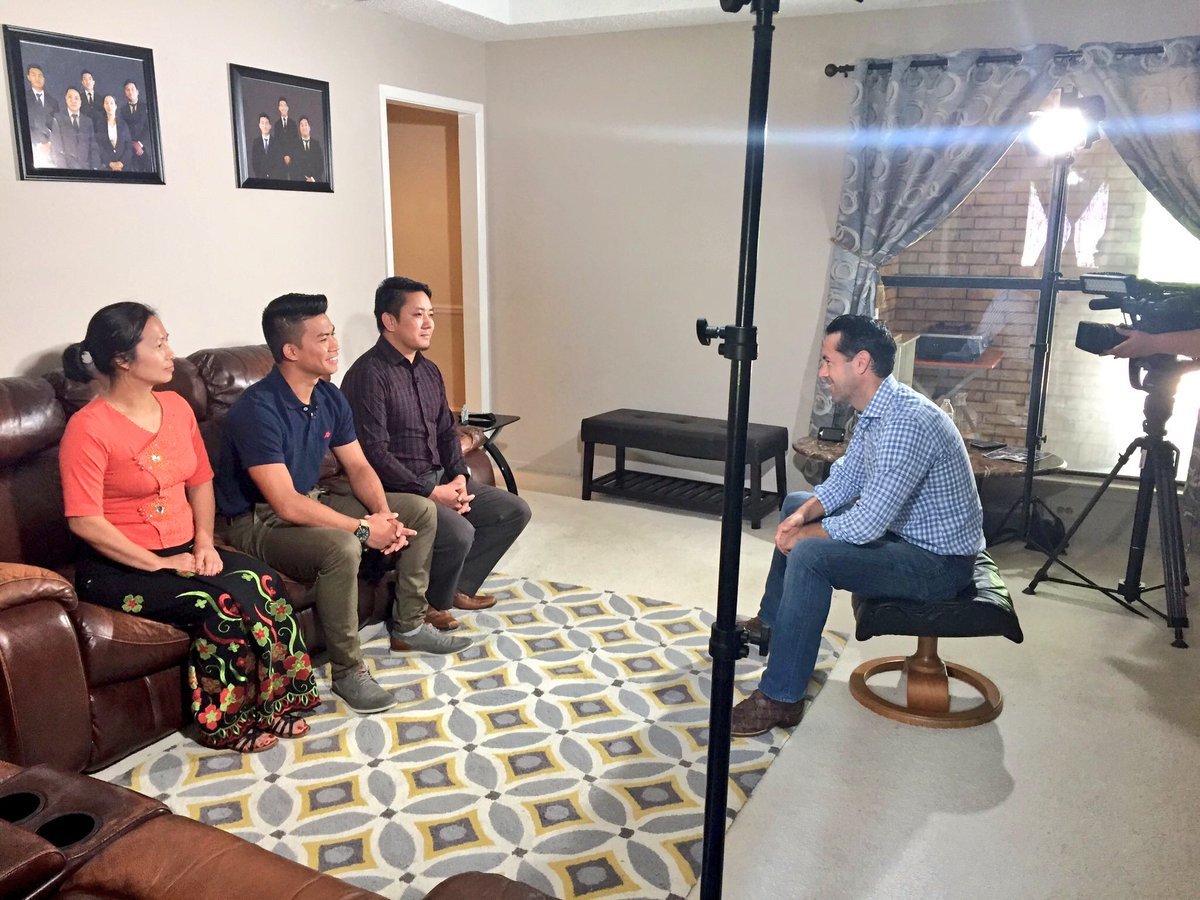 KrisGutierrez's tweet photo. I love when my @NBCDFW reports take me back to @LewisvilleHS. Lots of great @LewisvilleISD teachers helped this guy reach his goal!Story @ 6 https://t.co/4HUJ9sW0JY