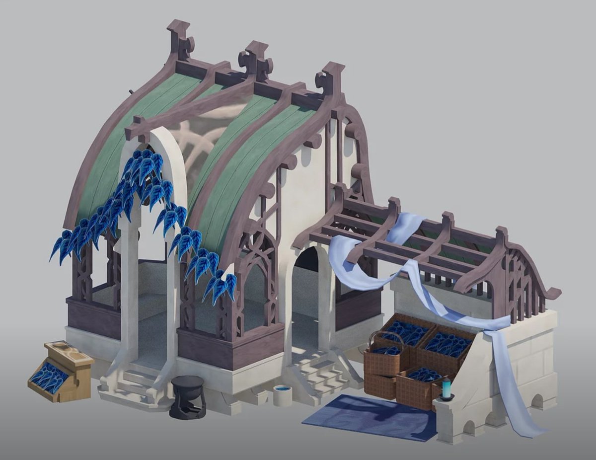 Zethrock09's tweet photo. This is a an Elven Market house that I worked on this past semester #3dmodel #3dmodleing #3dsMax #3dart #3dartist #3drender https://t.co/VmiSI814O3