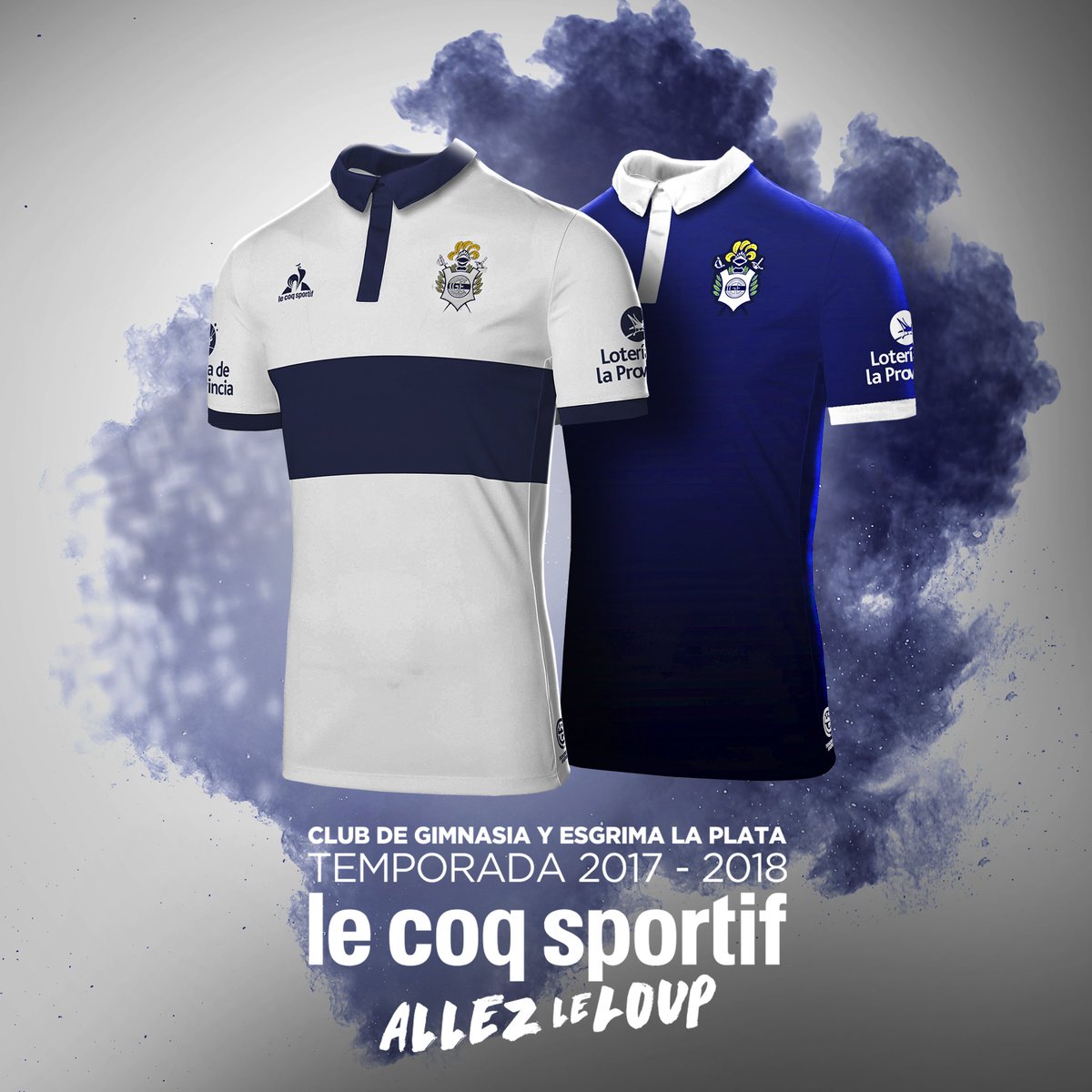 🇫🇷 <a href="/gimnasiaoficial/">Club de Gimnasia y Esgrima La Plata</a> BY <a href="/lecoqsportif_ar/">Le Coq Sportif Arg</a> 🇫🇷🔵⚪️🐺