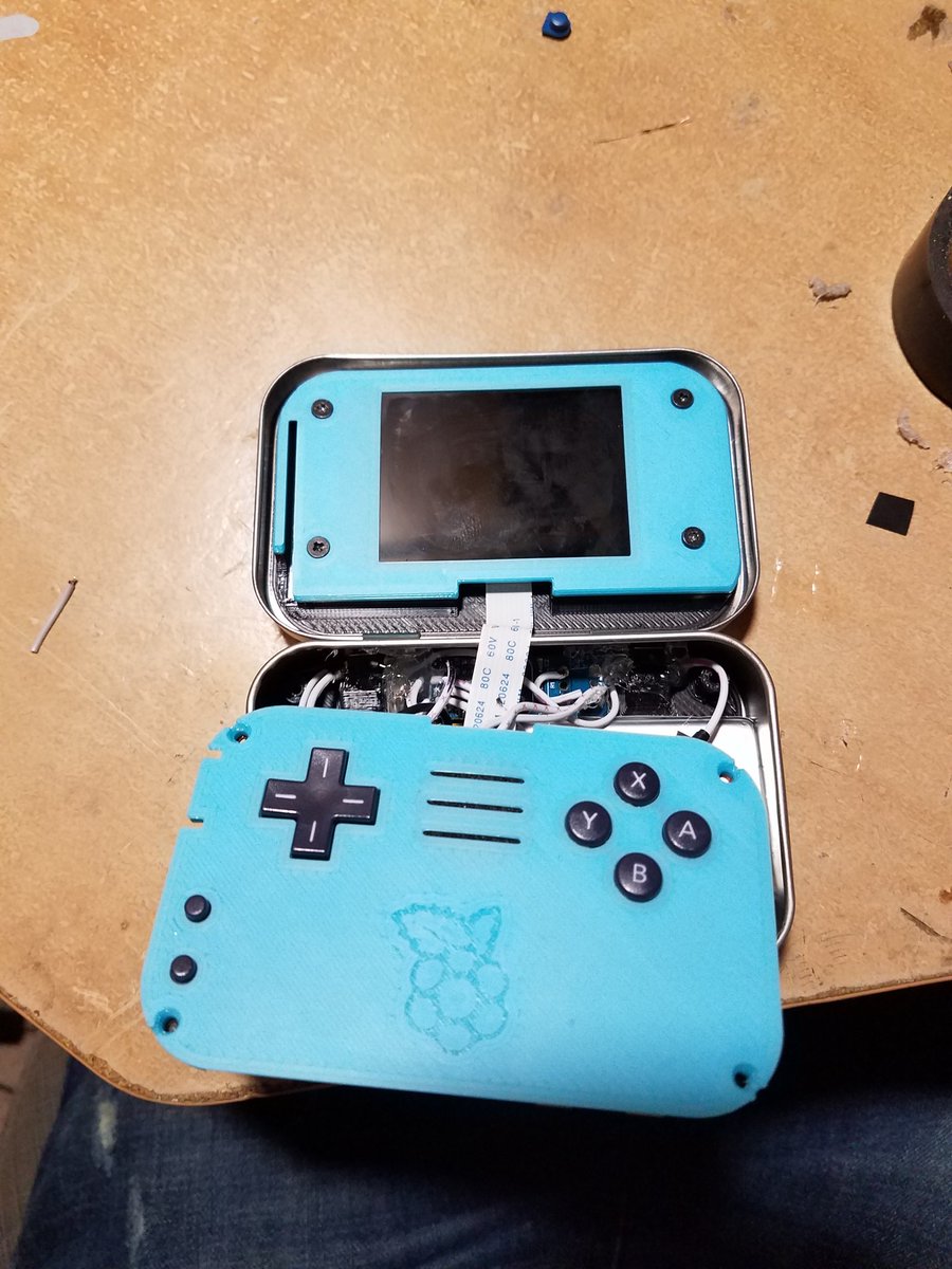 KresentNC's tweet photo. Just finished building this #MintyPi https://t.co/z6sWztq0Ub