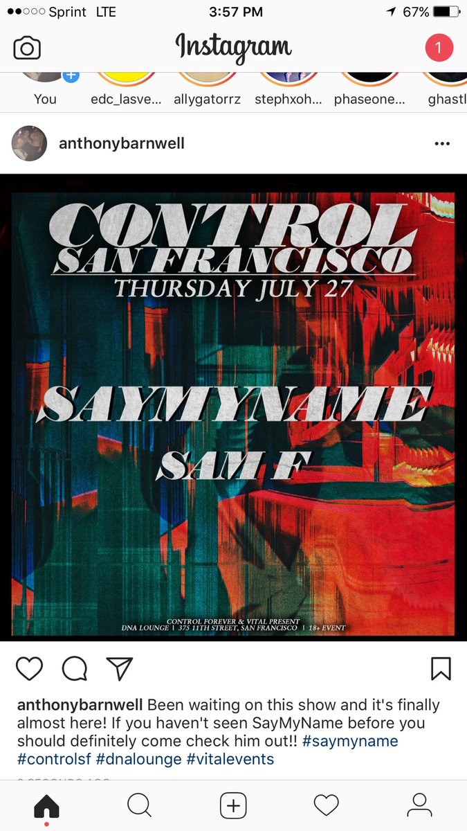 Barnwell999's tweet photo. Finally almost here!!! #saymyname #controlsf https://t.co/2tJAyJ7wO0