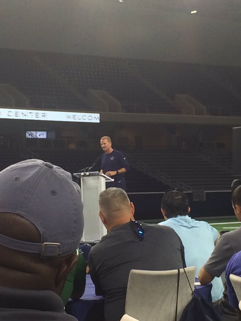 RLTLionFootball's tweet photo. Thanks to @dallascowboys for giving our Turner coaching staff a great opportunity to learn from the best #SYWW #WCPR #FeedThePride https://t.co/gu6e0dvgeu