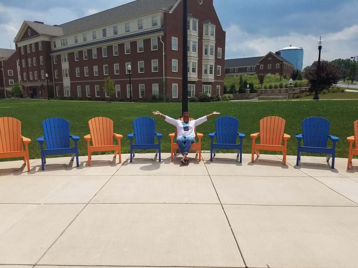 thecphuddle's tweet photo. #pacacsi2017 Loving the Adirondack chairs. Hate to leave but it's time to go. Until next time! #bucknell https://t.co/ZHoF6w7zb8